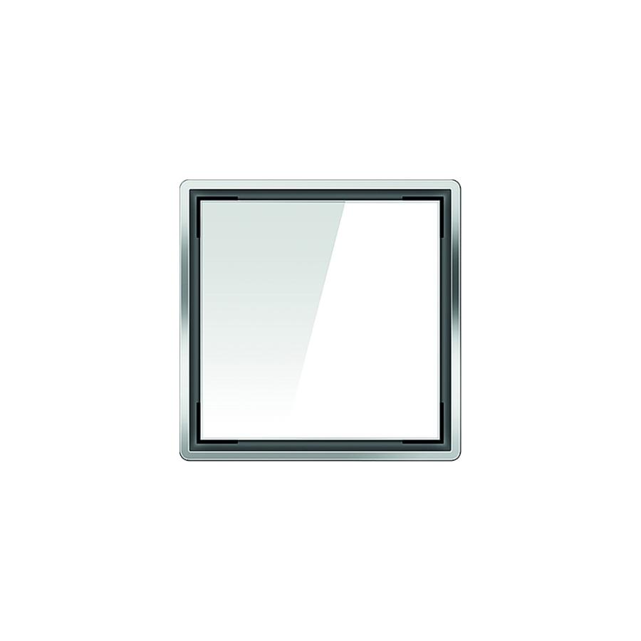 Aco Решетка из безопасного закаленного стекла для трапа Showerpoint белый 5141.38.02 - Изображение 1