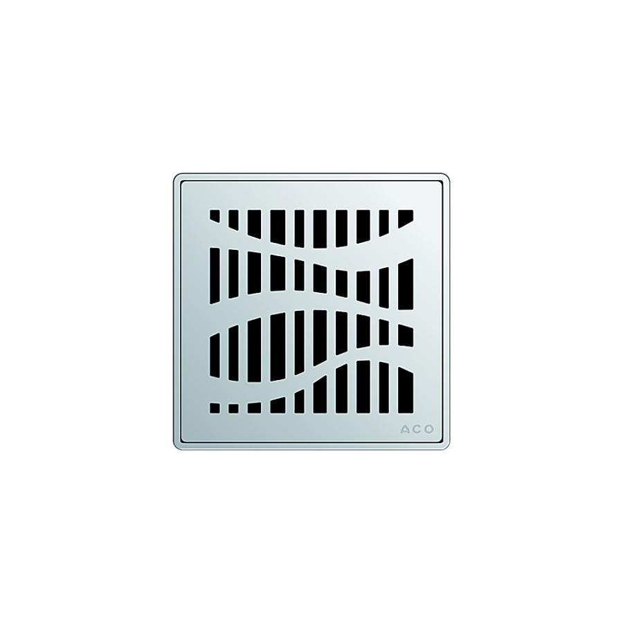 Aco Решетка из нержавеющей стали трапа Showerpoint квадратная дизайн 'лес' 5141.20.26 - Изображение 1
